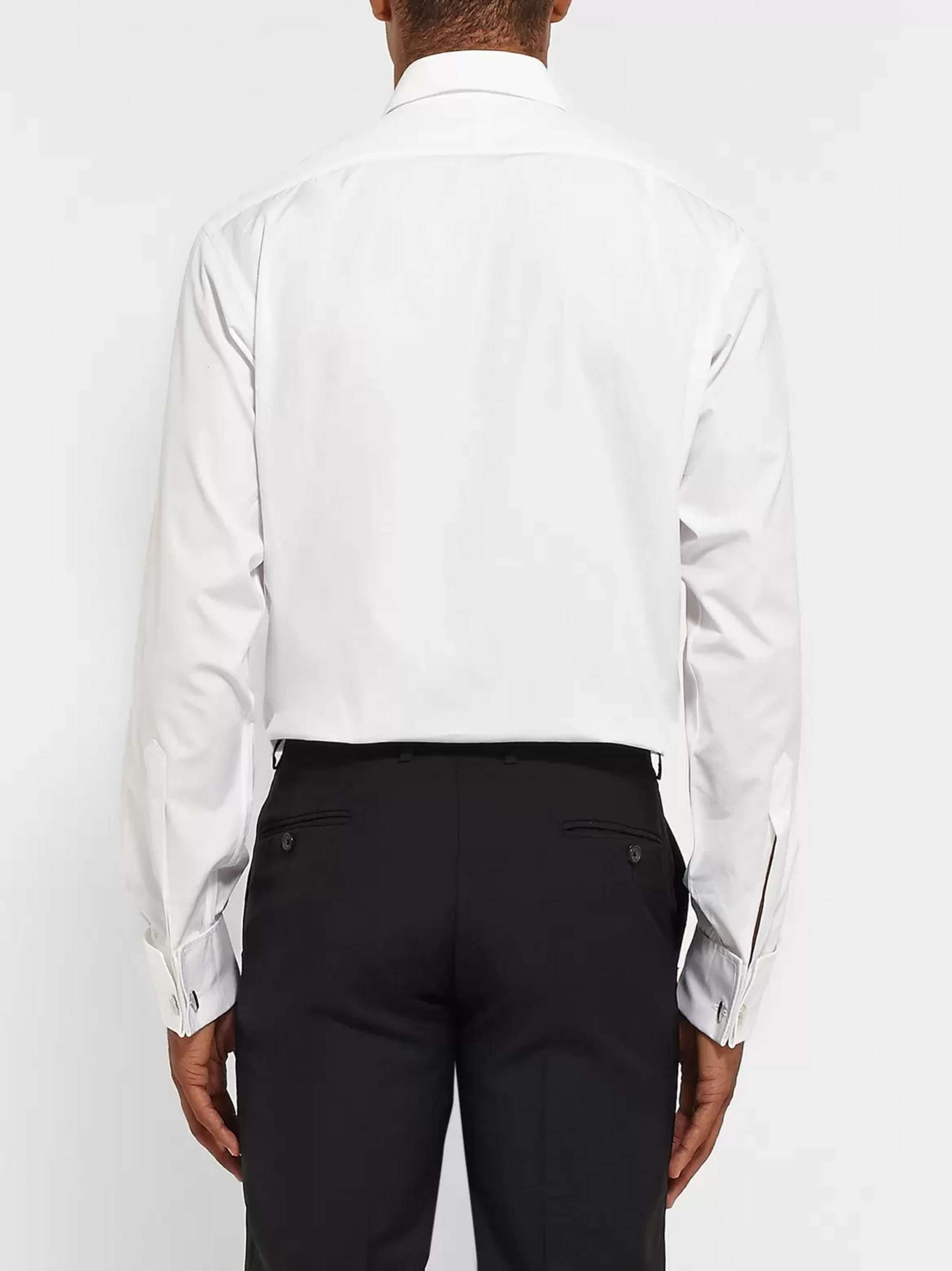 TURNBULL & ASSER Pink Double-Cuff Cotton Shirt