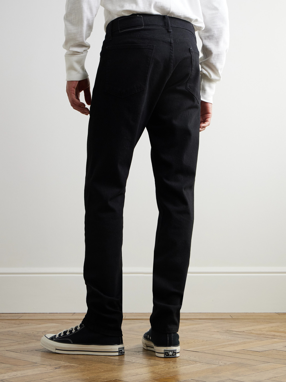 Rag & Bone Fit 2 Slim-fit Stretch-denim Jeans In Black