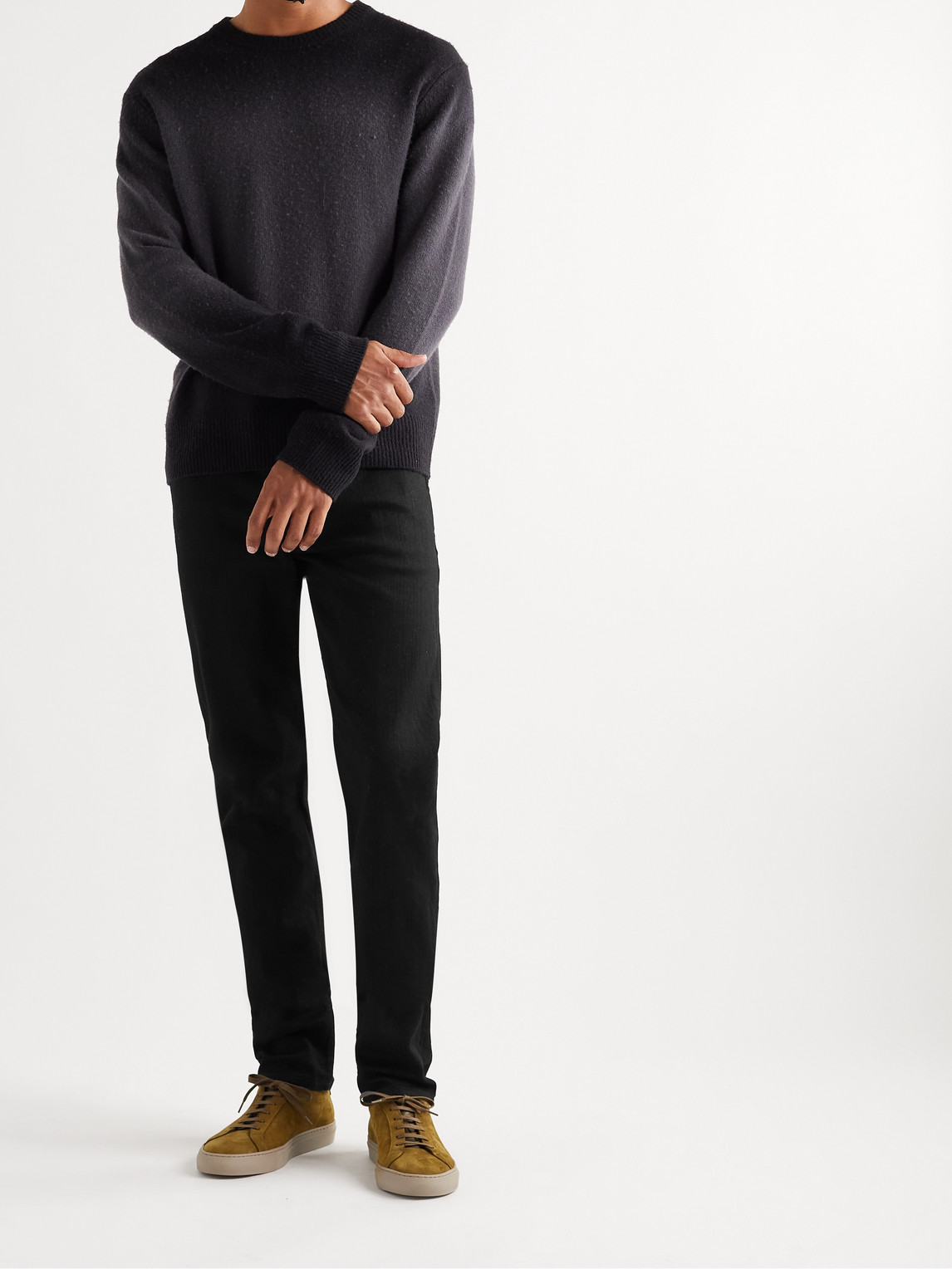 Shop Rag & Bone Fit 2 Slim-fit Stretch-denim Jeans In Black
