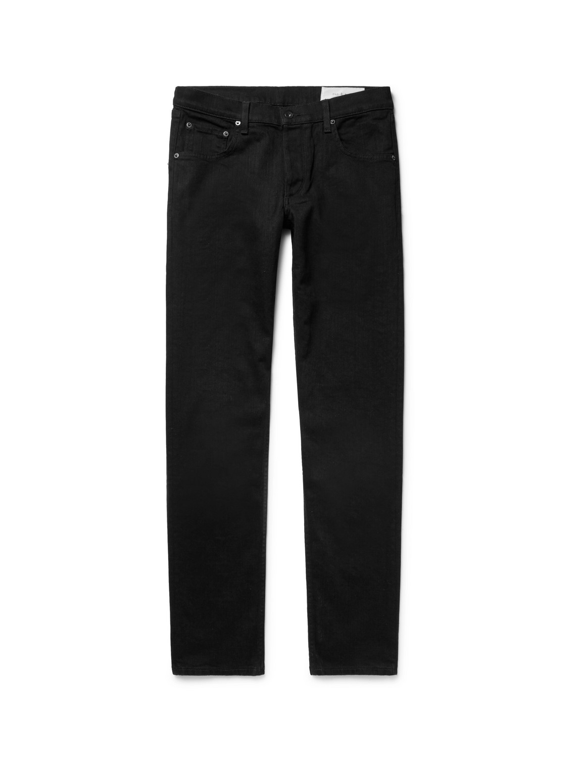 Rag & Bone Fit 2 Slim-fit Stretch-denim Jeans In Black
