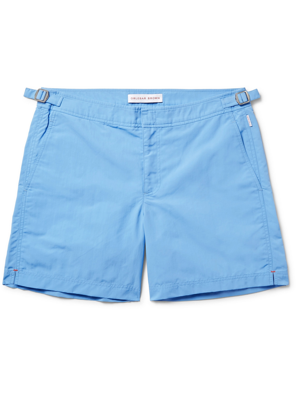 Orlebar Brown Bulldog Mid-length Swim Shorts In Blue