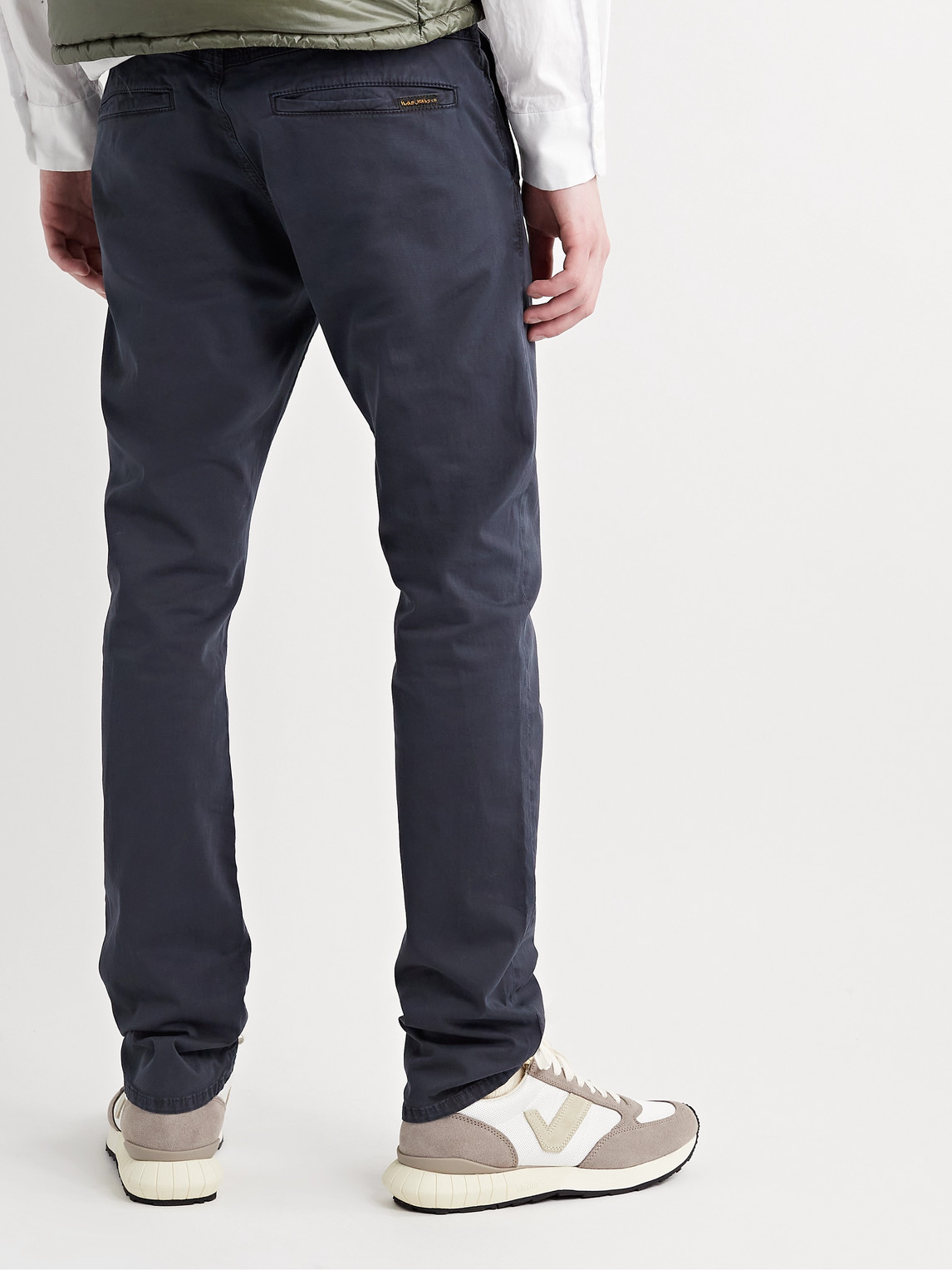 Nudie Jeans Slim Fit Slim Adam Dark Midnight Slim Adam Black Clearance