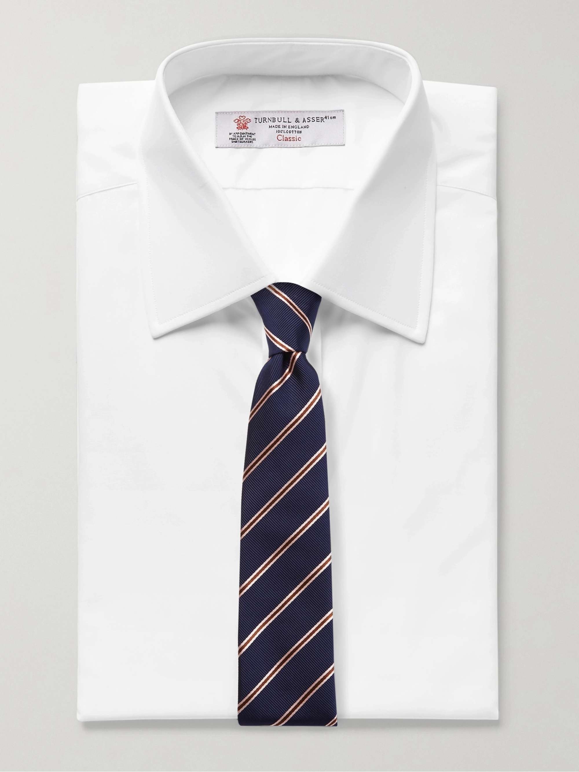 TURNBULL & ASSER White Cotton Shirt