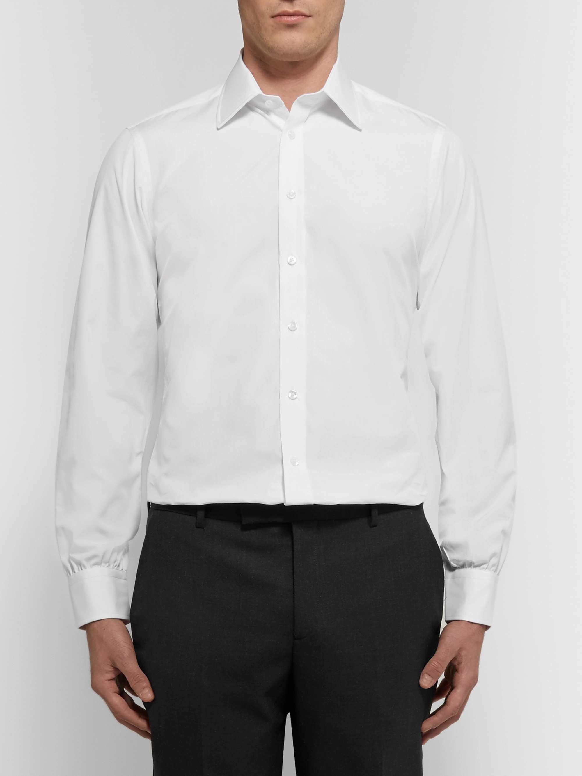 TURNBULL & ASSER White Cotton Shirt