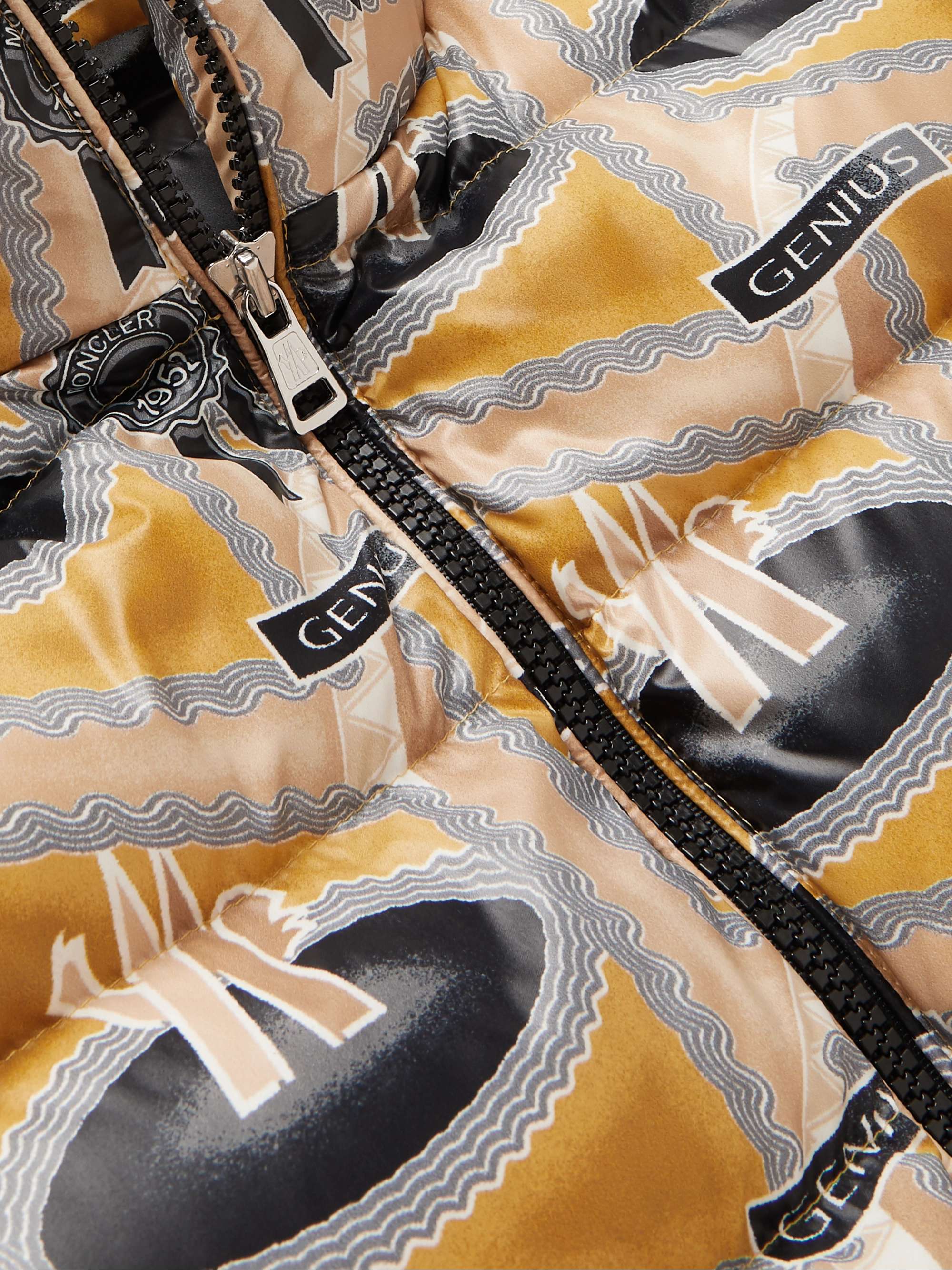 MONCLER GENIUS + Fergus Purcell 2 Moncler 1952 Parker Printed Quilted Nylon Down Gilet