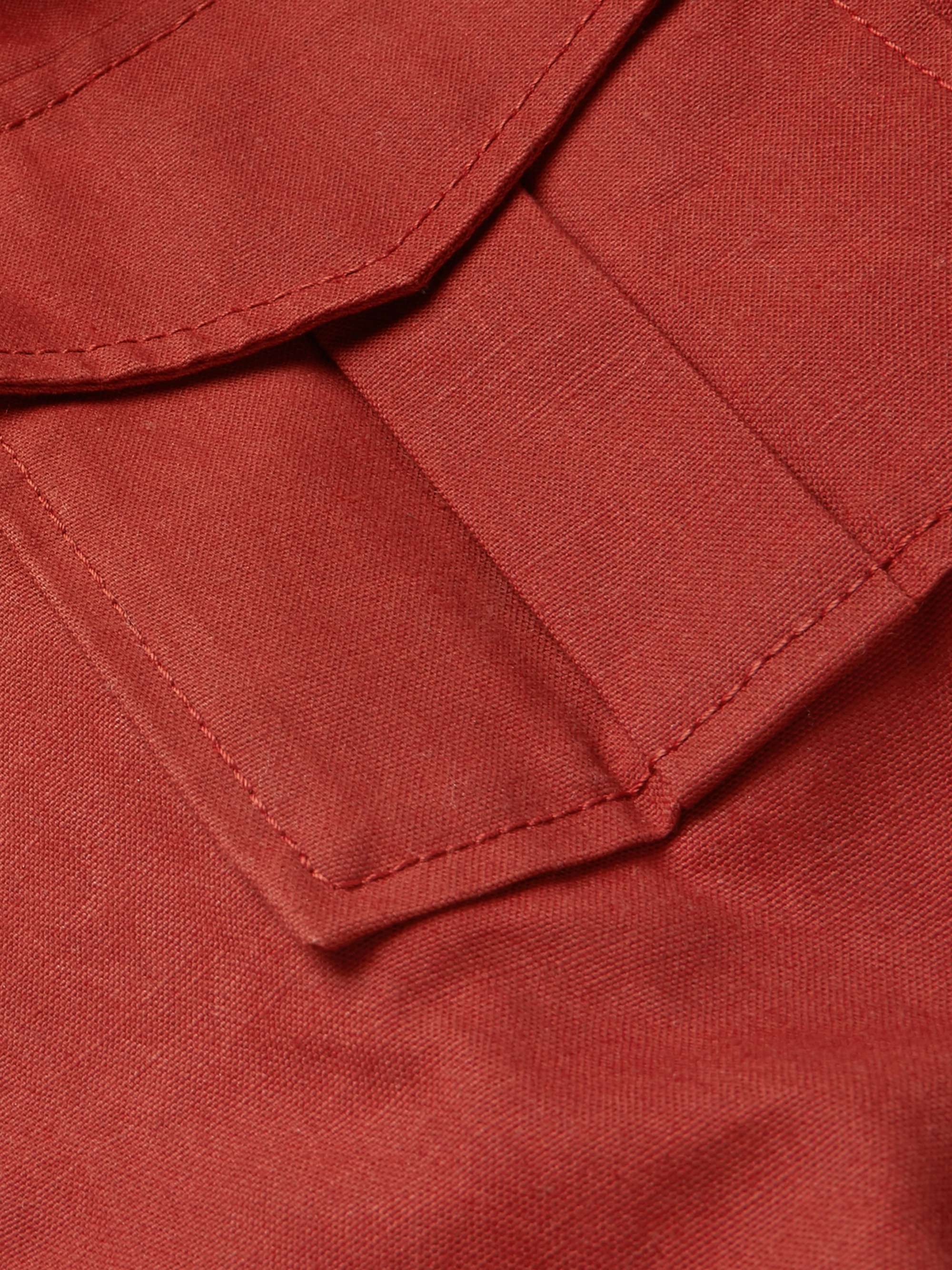 GUCCI Slim-Fit Tapered Cotton-Canvas Boilersuit