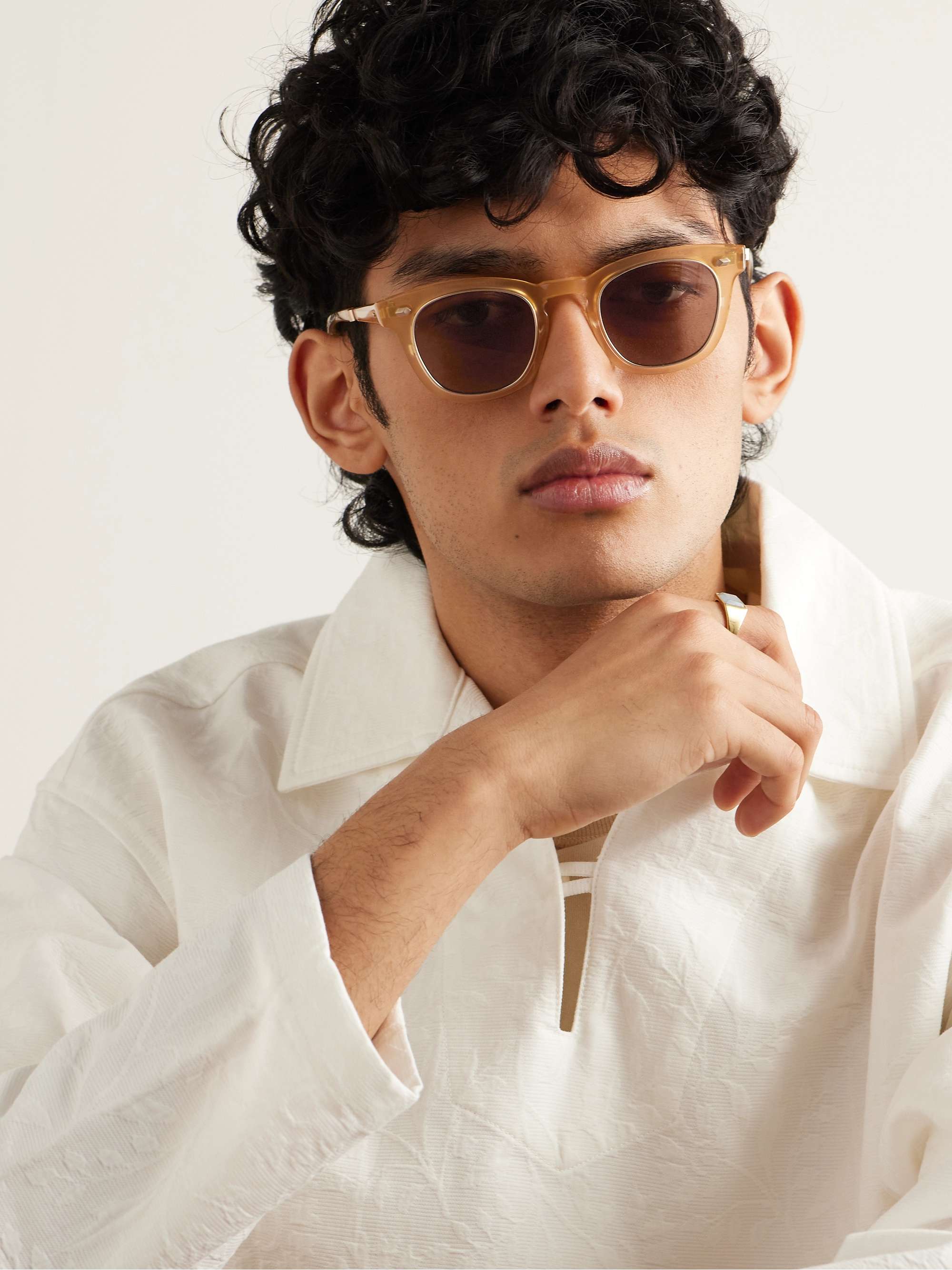 MR LEIGHT Hanalei S D-Frame Acetate Sunglasses for Men | MR PORTER