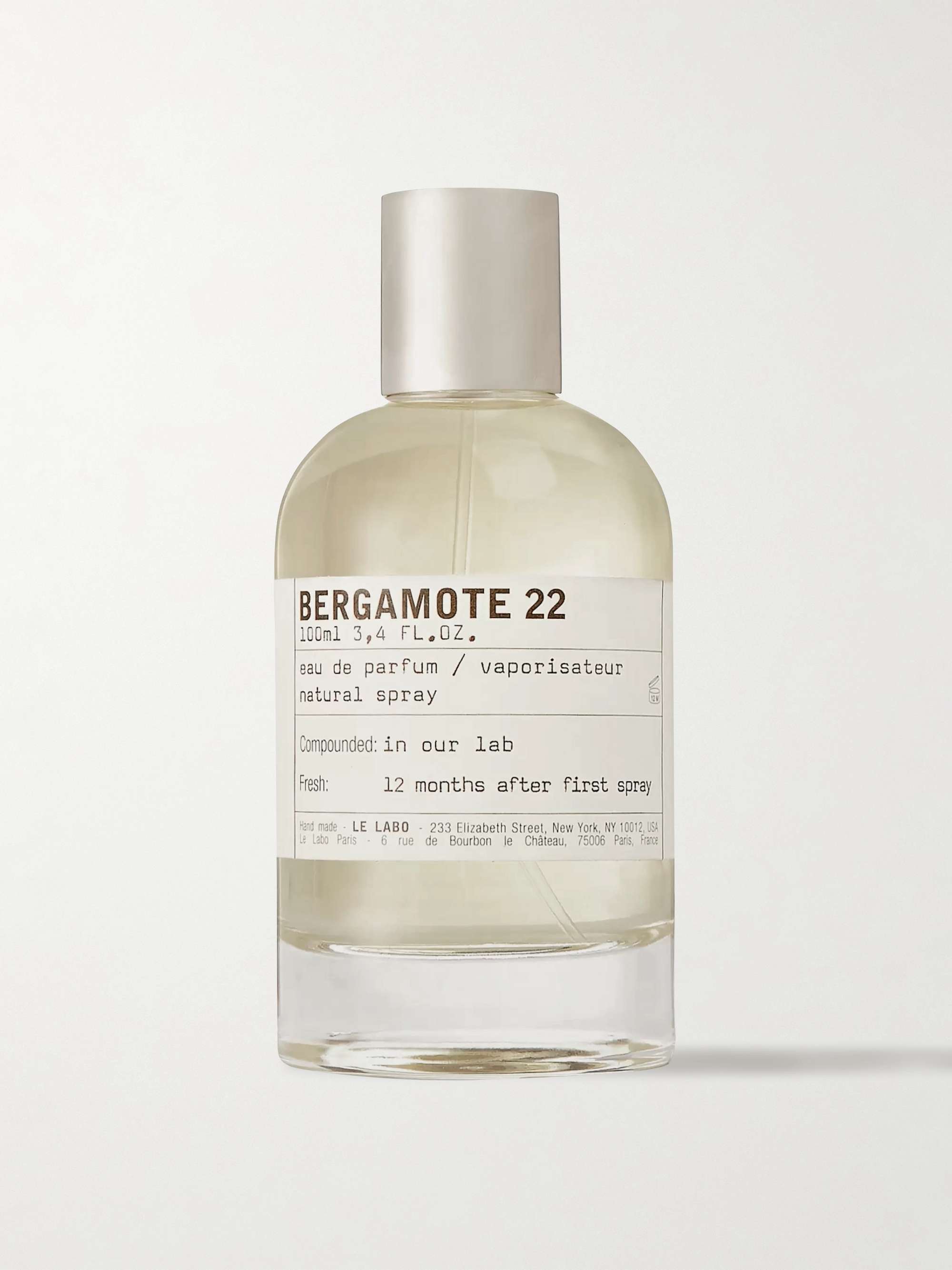 Bergamote 22 Eau De Parfum, 100ml