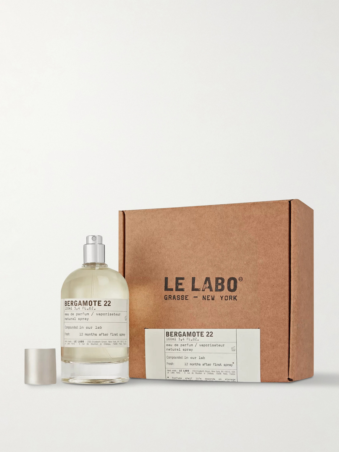 Shop Le Labo Bergamote 22 Eau De Parfum, 100ml In Colorless
